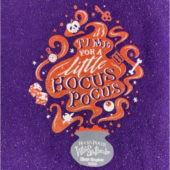 💜🎃Hocus Pocus Spirit Jersey Disney Villain Spelltacular Size Xtra Large 💜🎃 - Picture 4 of 10
